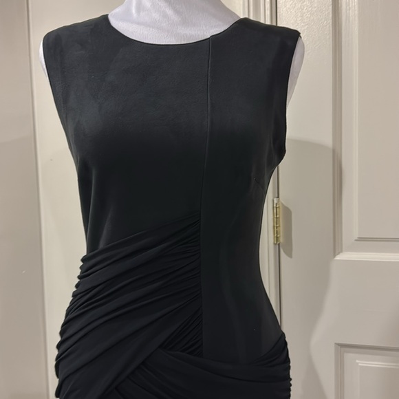 Bailey 44 black cocktail midi dress size S - Picture 2 of 7
